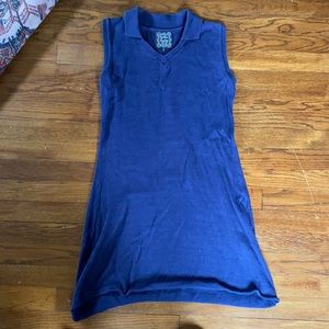 EUC Cynthia Rowley Knit navy sleeveless dress